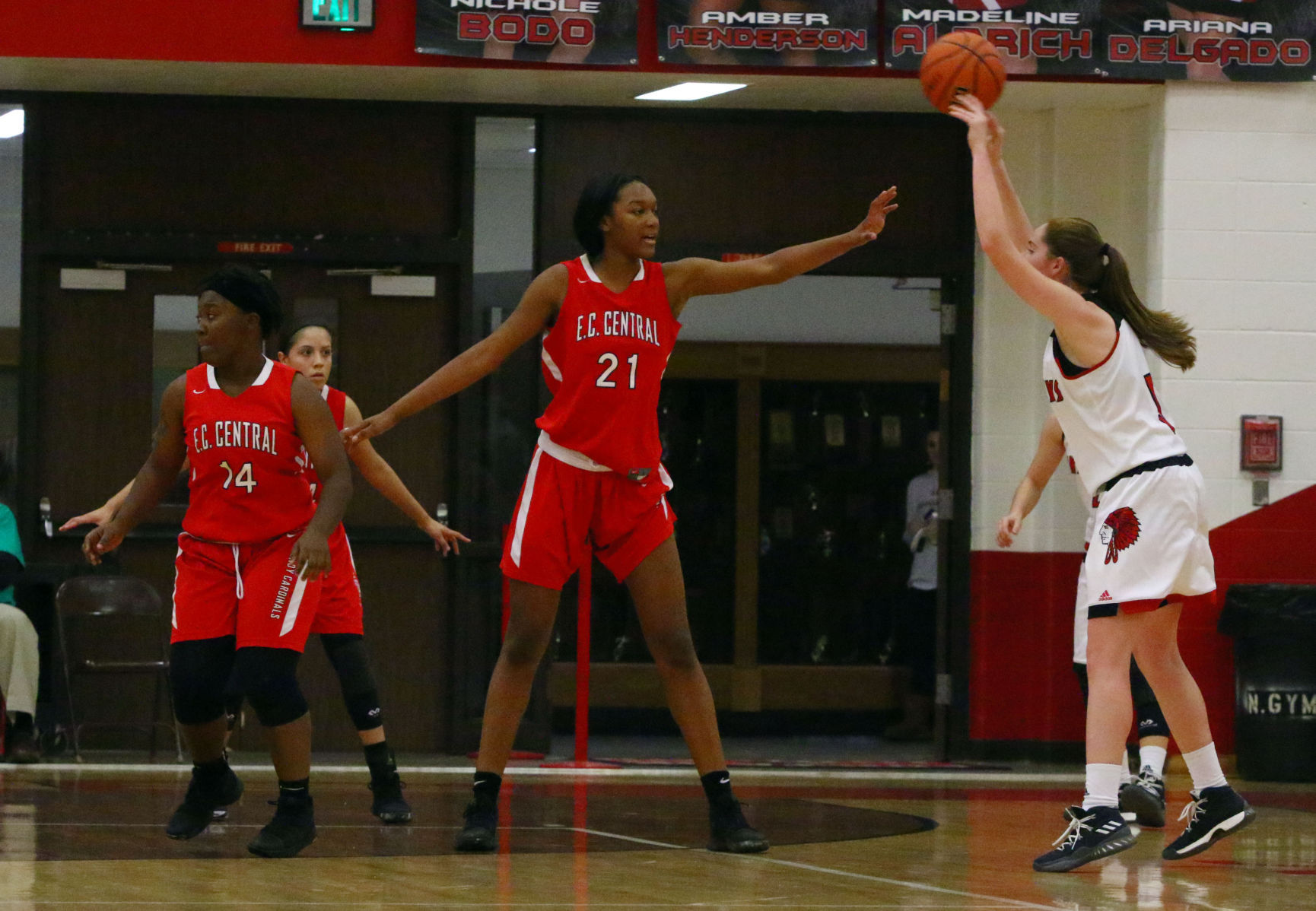 Gallery: E.C. Central at Portage girls basketball